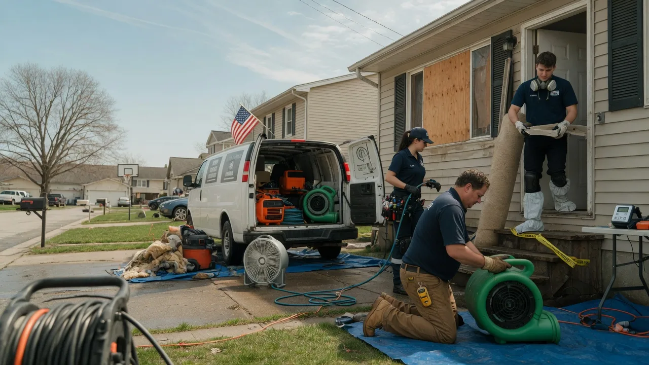 Water Damage Restoration in Glendale, WI near me